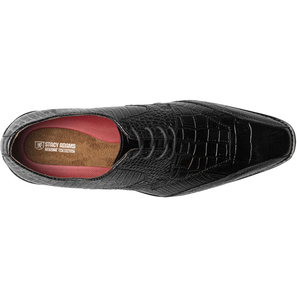 Stacy Adams Tristano Modified Bike Toe Oxford in Black