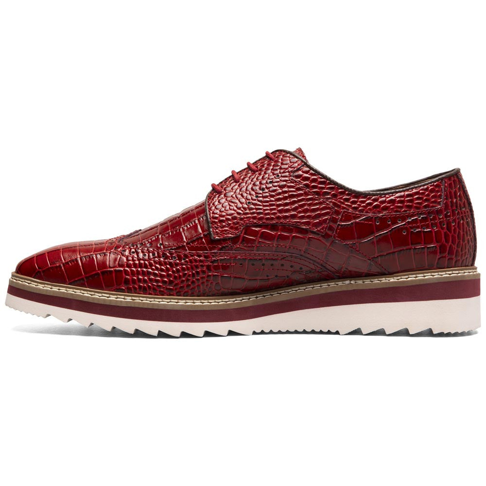 Alario Wingtip Oxford | Stacy Adams Dress Shoes in Red for Men