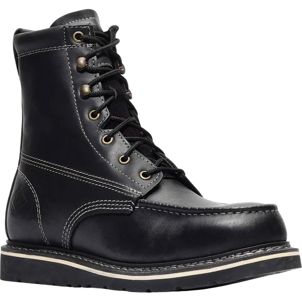 Bonanza Frontier Classic 8” Jet Black Work Boots