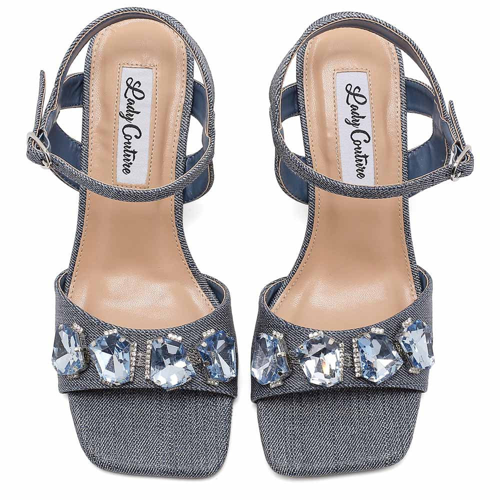 Lady Couture Delight 2.5" Sandal in Blue