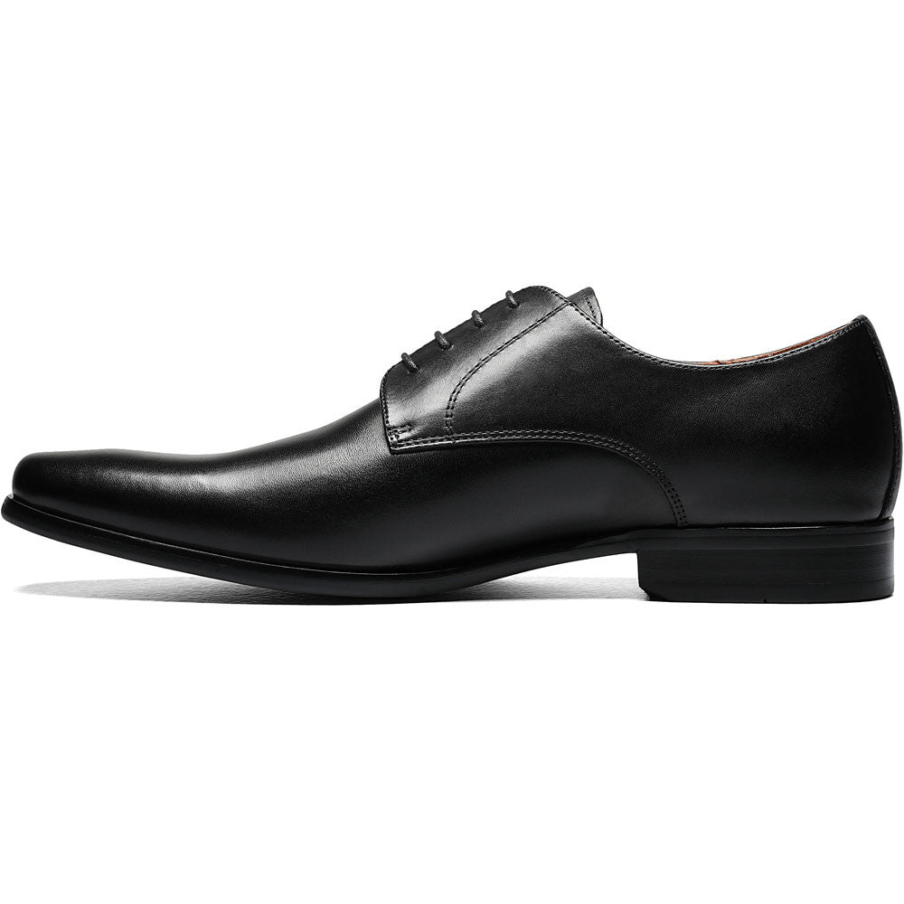 Florsheim Postino Plain Toe Oxford Black Smooth Shoes