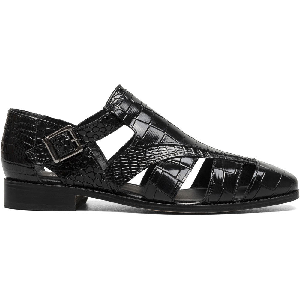 Stacy Adams Calandro City Sandal in Black