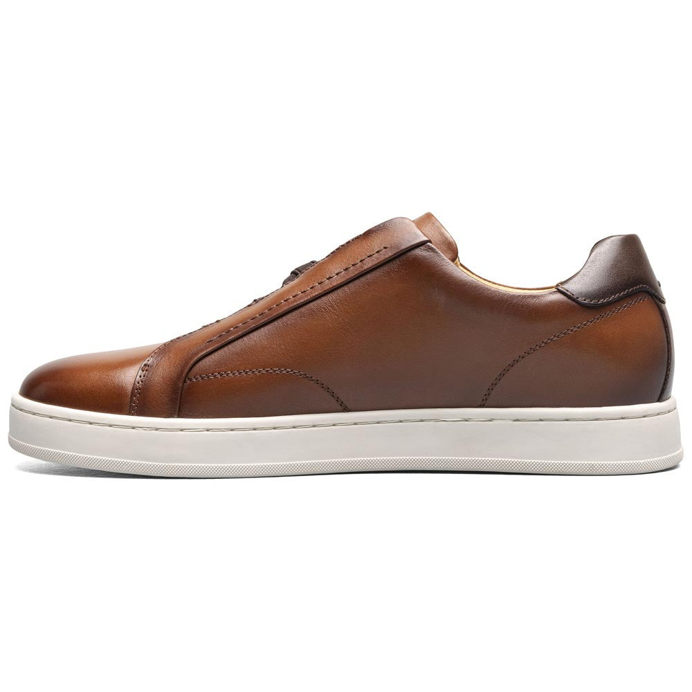 Monopoli Elastic Lace To Toe Sneaker | Florsheim Cognac Multi Dress Sneakers