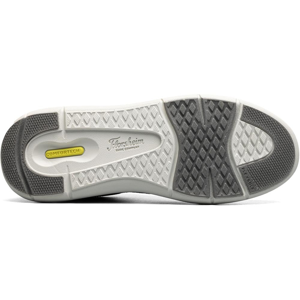 Florsheim Fleet Gray Knit Elastic Lace Men's Sneaker