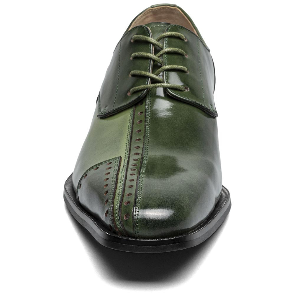 Palmento Modified Cap Toe Oxford | Stacy Adams Dress Shoes in Green Multi for Men
