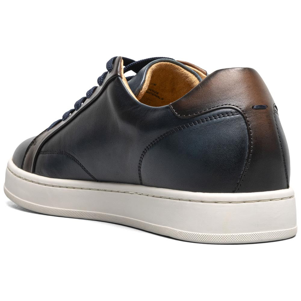 Norwalk Monopoli Lace To Toe Sneaker | Florsheim Navy Multi Dress Sneakers for Men