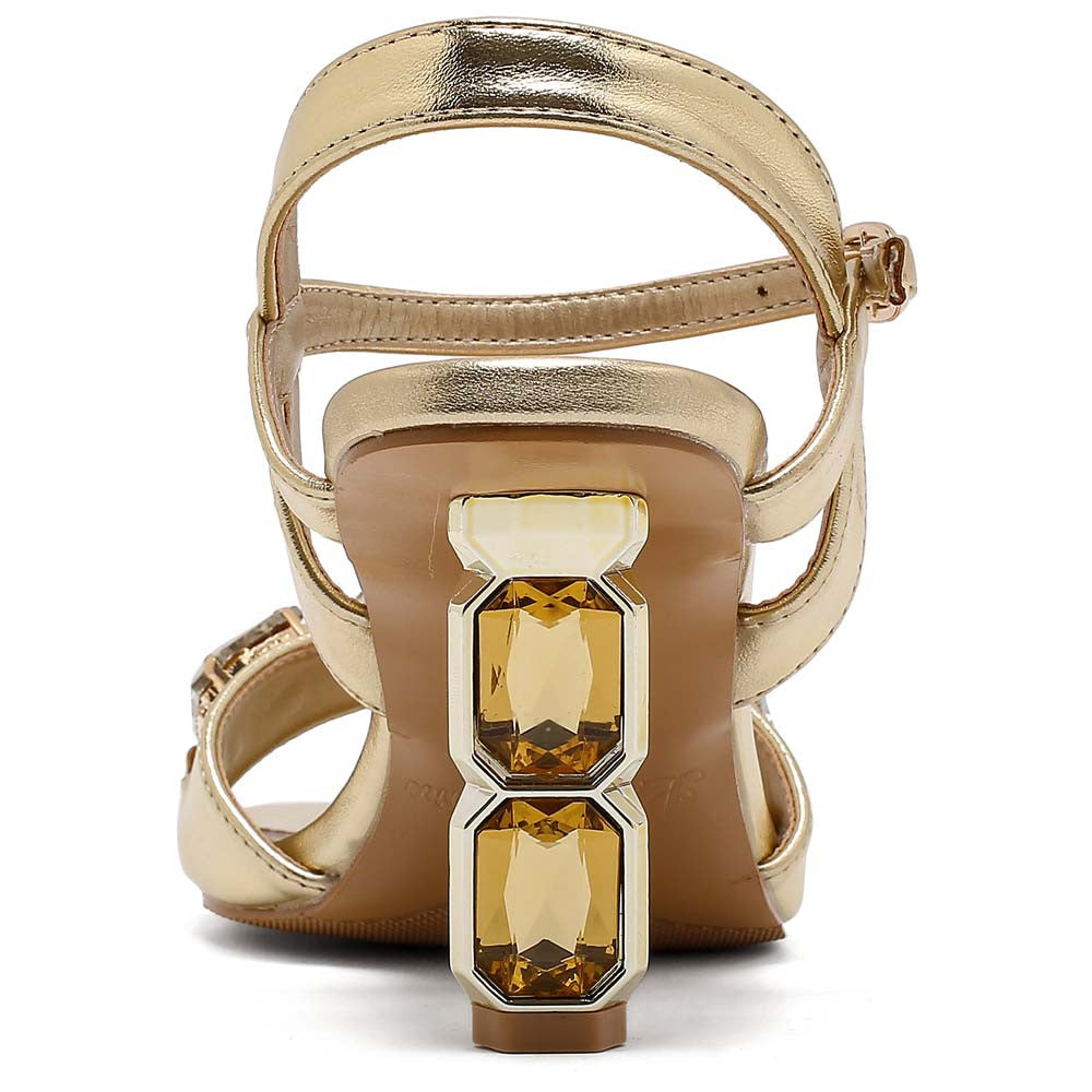 Lady Couture Delight 2.5" Sandal in Gold