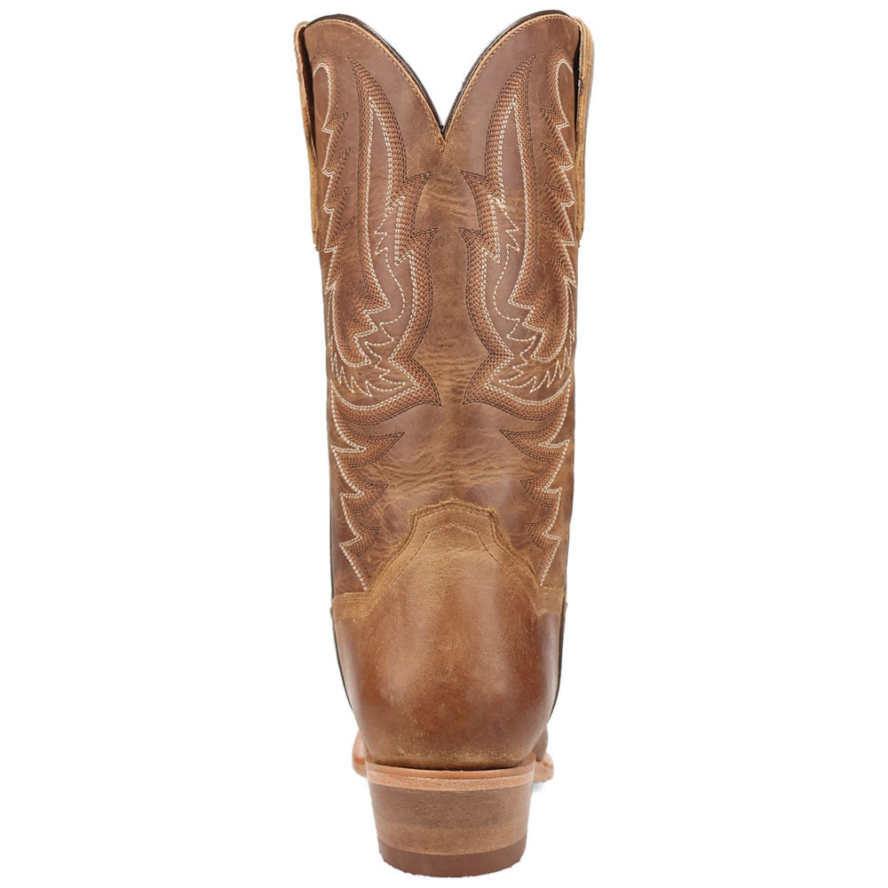 Dan Post Roman Tan Leather 7 Toe Shape Western Cowboy Boots (USA Men Size)