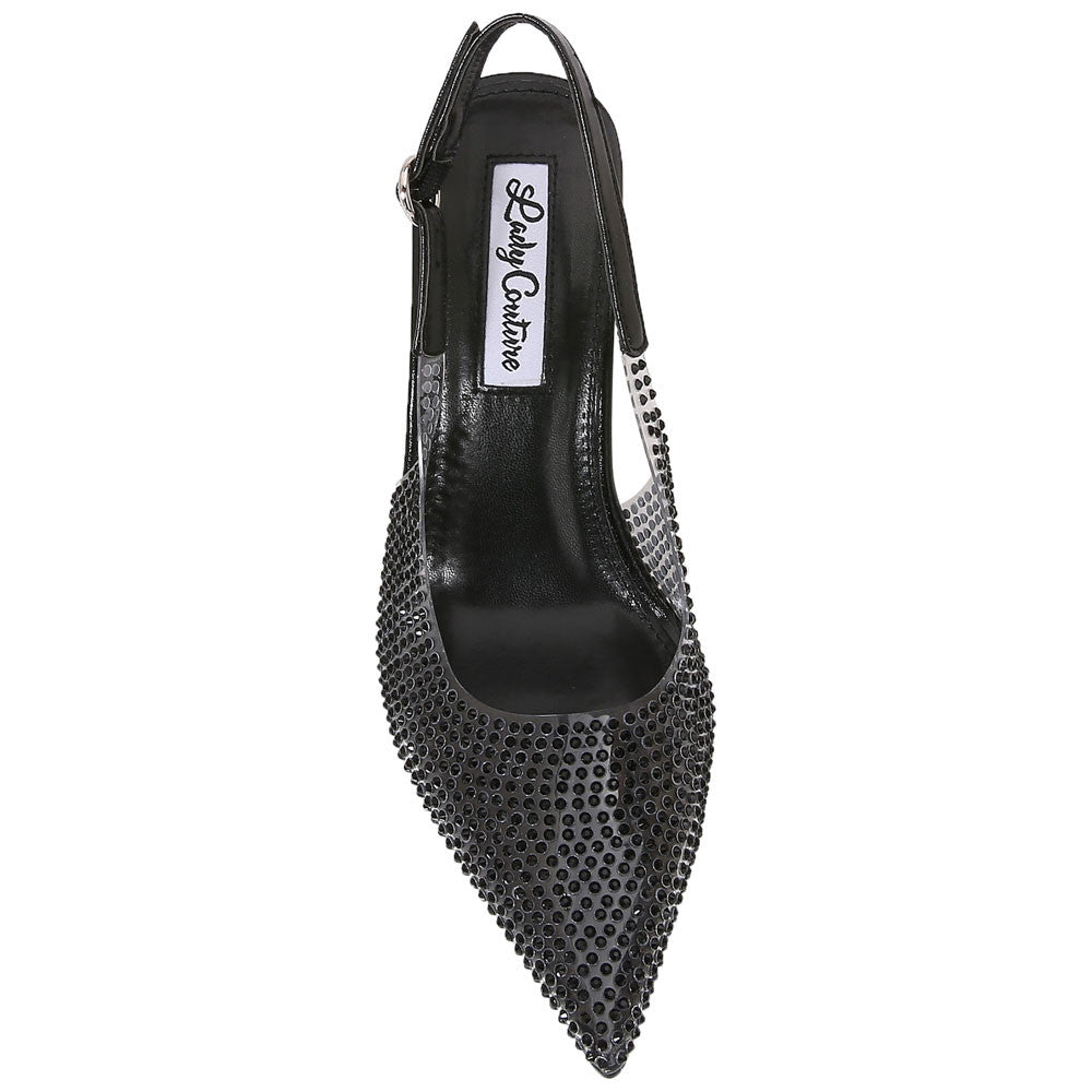Lady Couture Irene 3.5” High Heel Pumps in Black