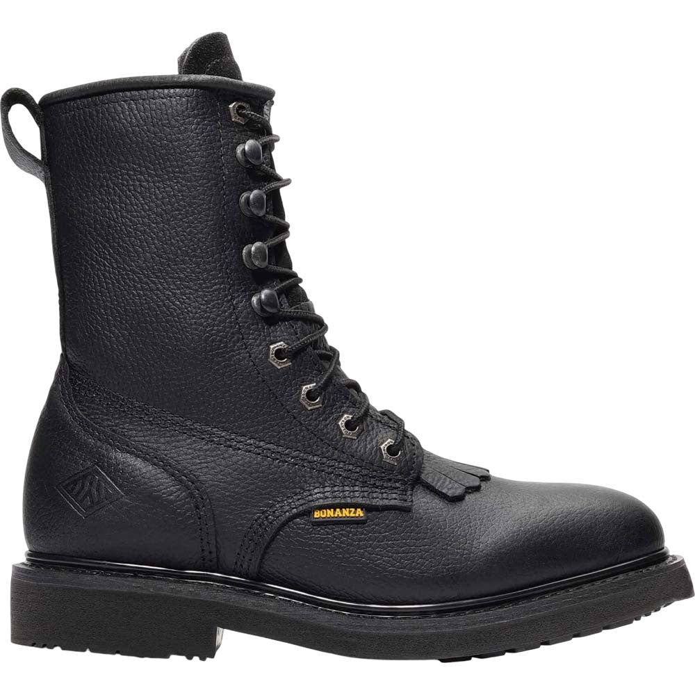 Bonanza Rancher 8” Black Work Boots