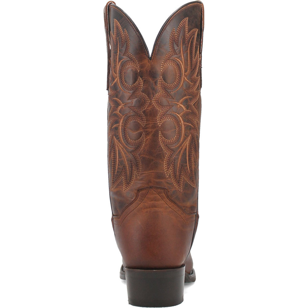 Dan Post Cottonwood Rust Leather Round Toe Western Cowboy Leather (USA Men Size)