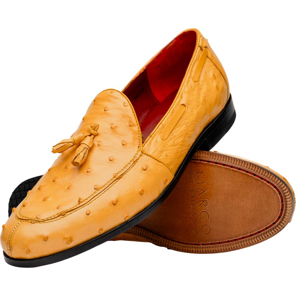 Marco Di Milano Aubiere Buttercup Ostrich Loafers