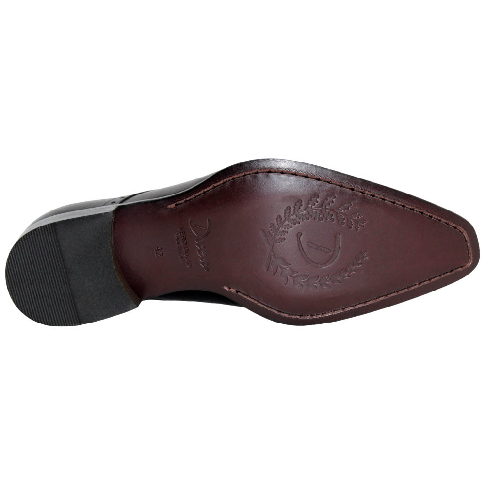 Duca Di Matiste Arpino Men's Oxford Black Calf-Skin Leather Shoes