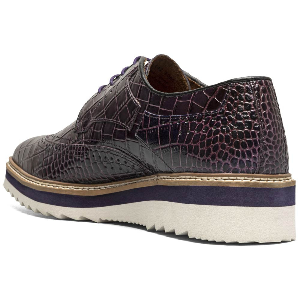Alario Wingtip Oxford | Stacy Adams Dress Shoes in Purple for Men