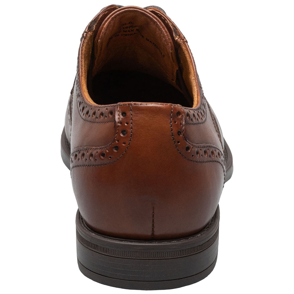 Midtown Wingtip Oxford | Florsheim Cognac Dress Shoes for Men