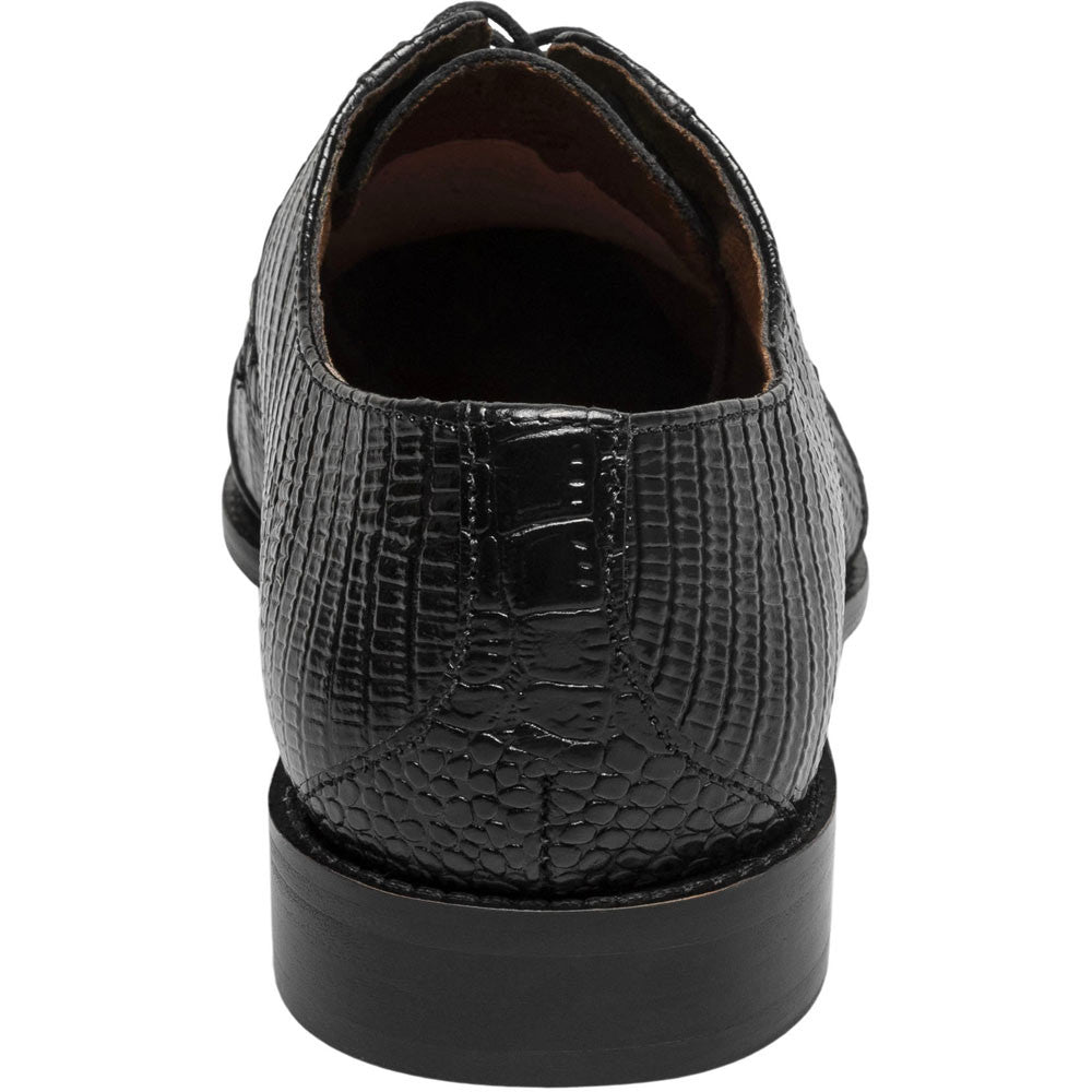 Stacy Adams Tristano Modified Bike Toe Oxford in Black