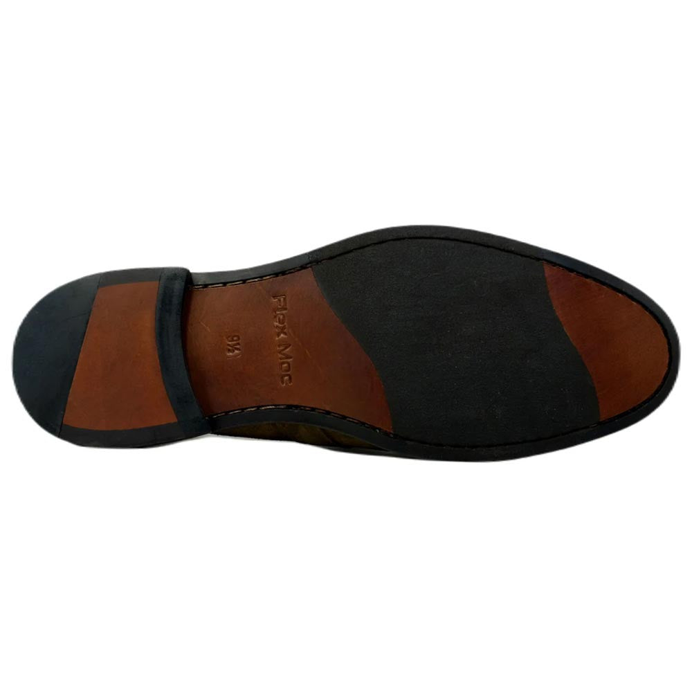 Alan Payne Daytona Madero Suede Leather Sole Loafers