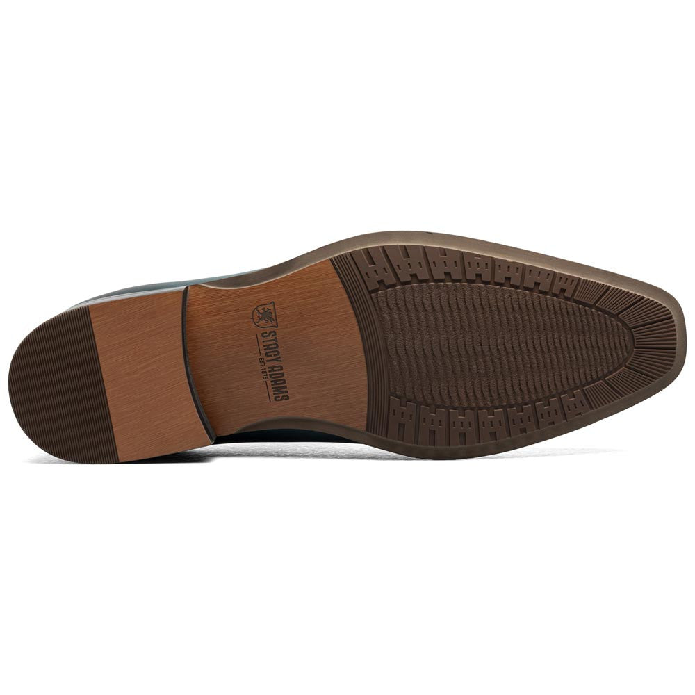 Hallquist Plain Toe Oxford | Stacy Adams Dress Shoes in Turquoise for Men