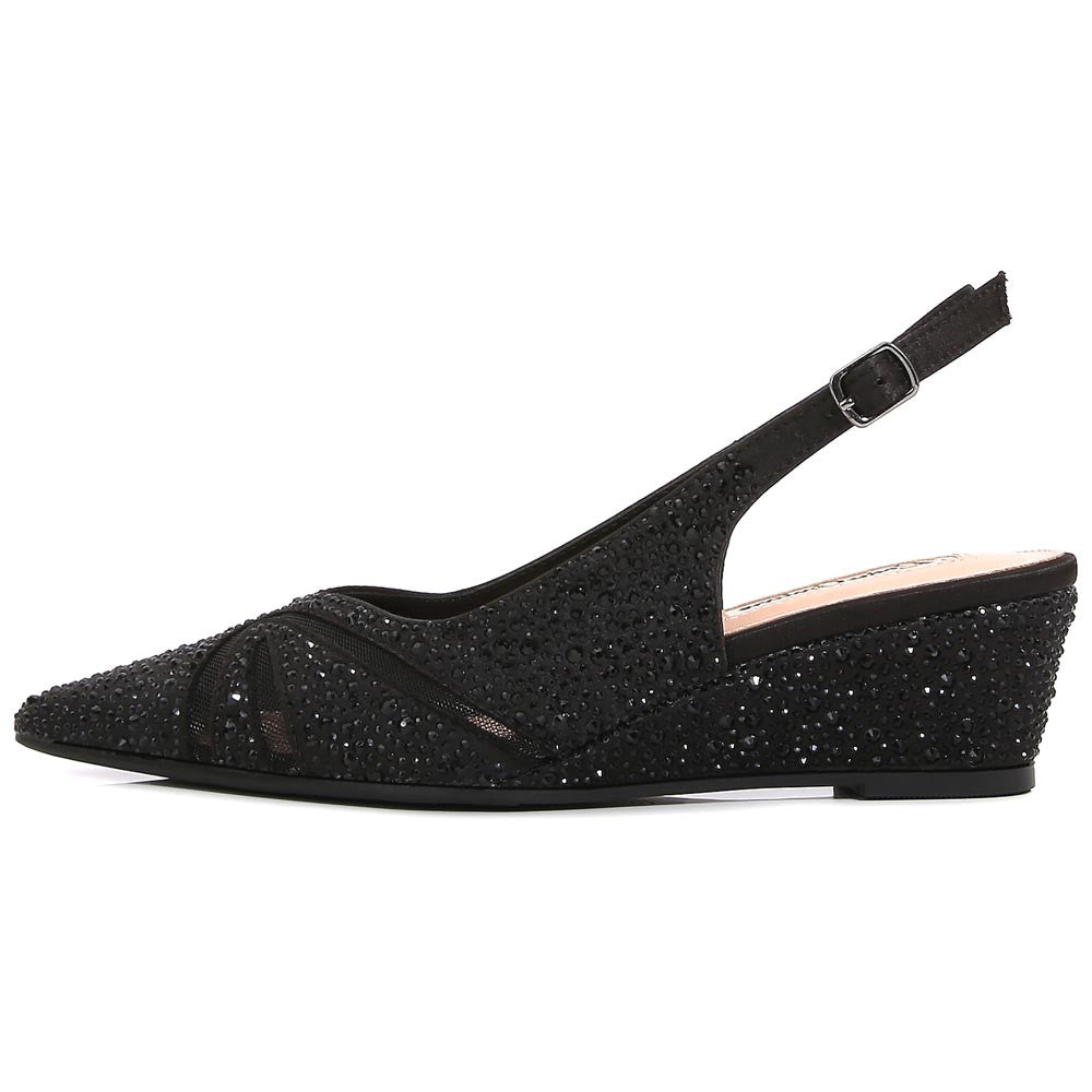 Lady Couture Daniela 2" Wedge Pump in Black