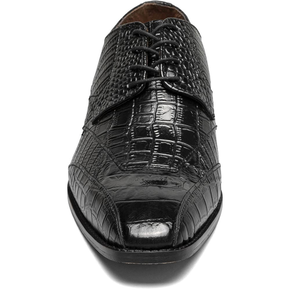 Stacy Adams Tristano Modified Bike Toe Oxford in Black