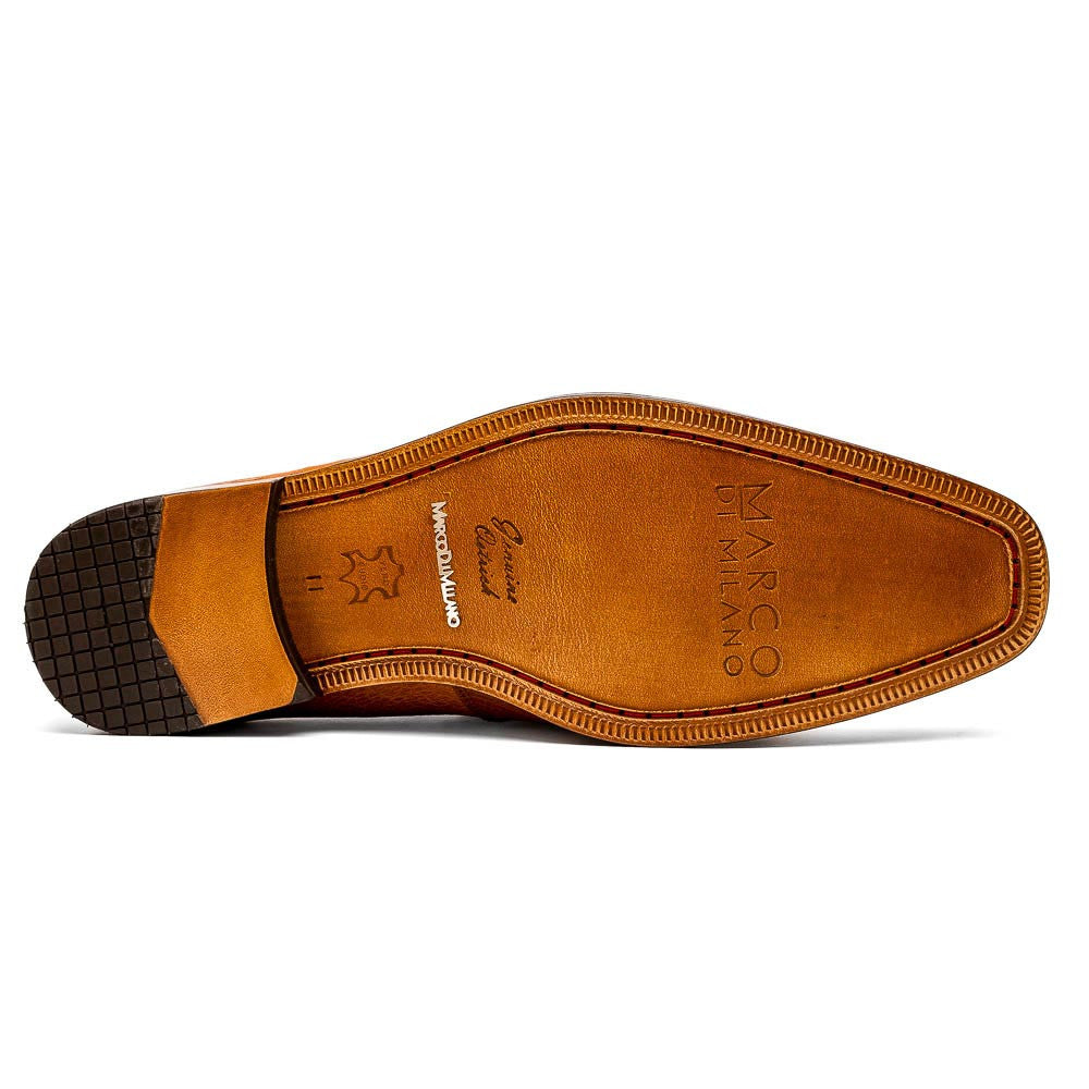 Marco Di Milano Fangio Cognac Penny Loafers