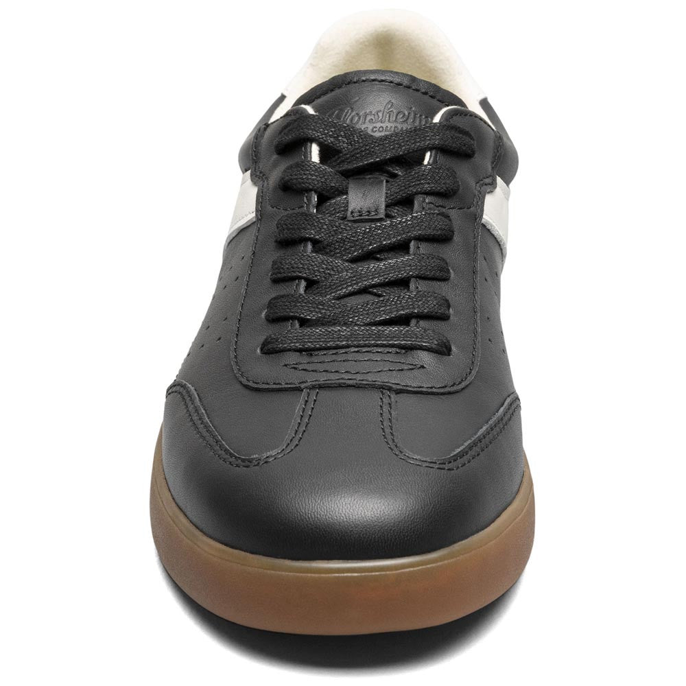 Pace T-Toe Lace Up Casual Sneaker | Florsheim Black Multi Dress Sneakers for Men