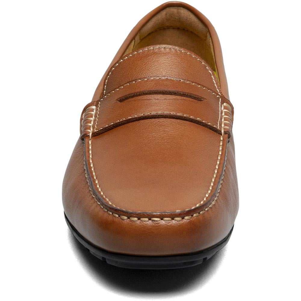 Florsheim Motor Cognac Smooth Moc Toe Penny Driver Men's Shoes