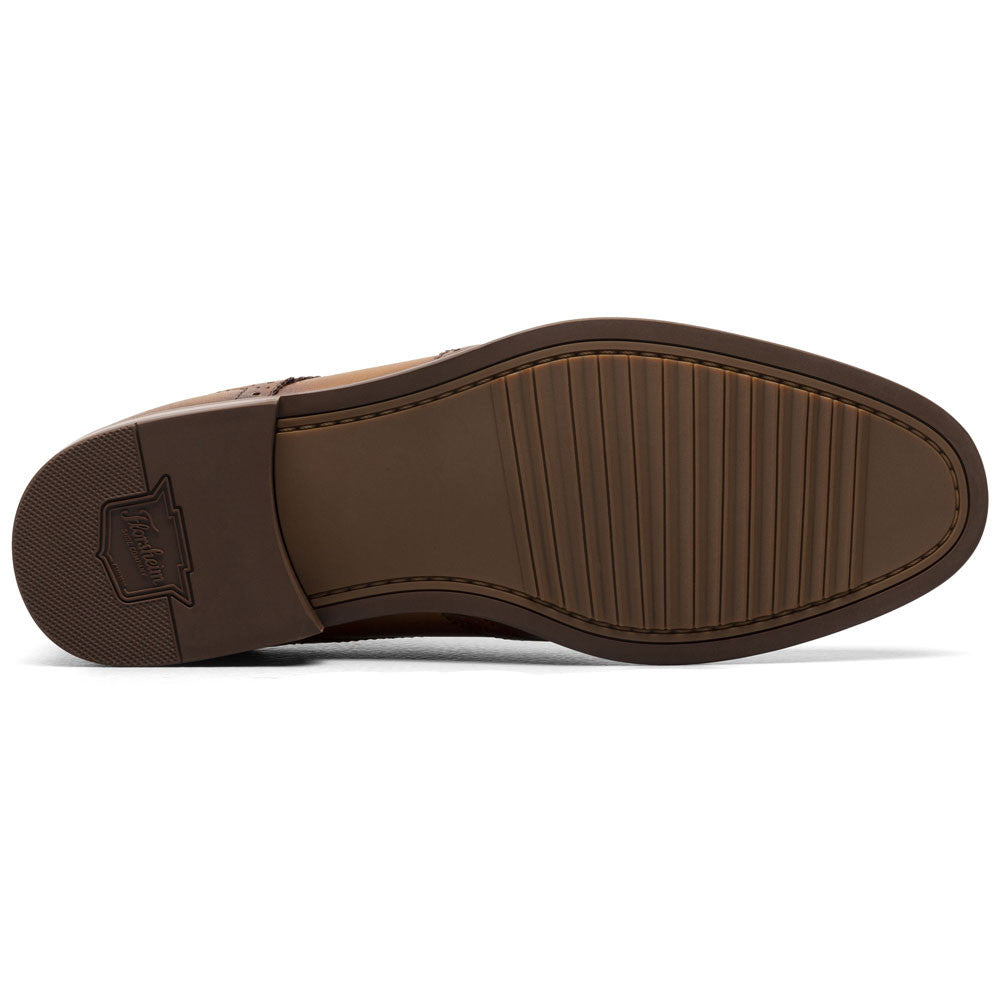 Florsheim Rucci Cognac Smooth Leather PlainToe Derby Dress Shoes (USA Men Size)