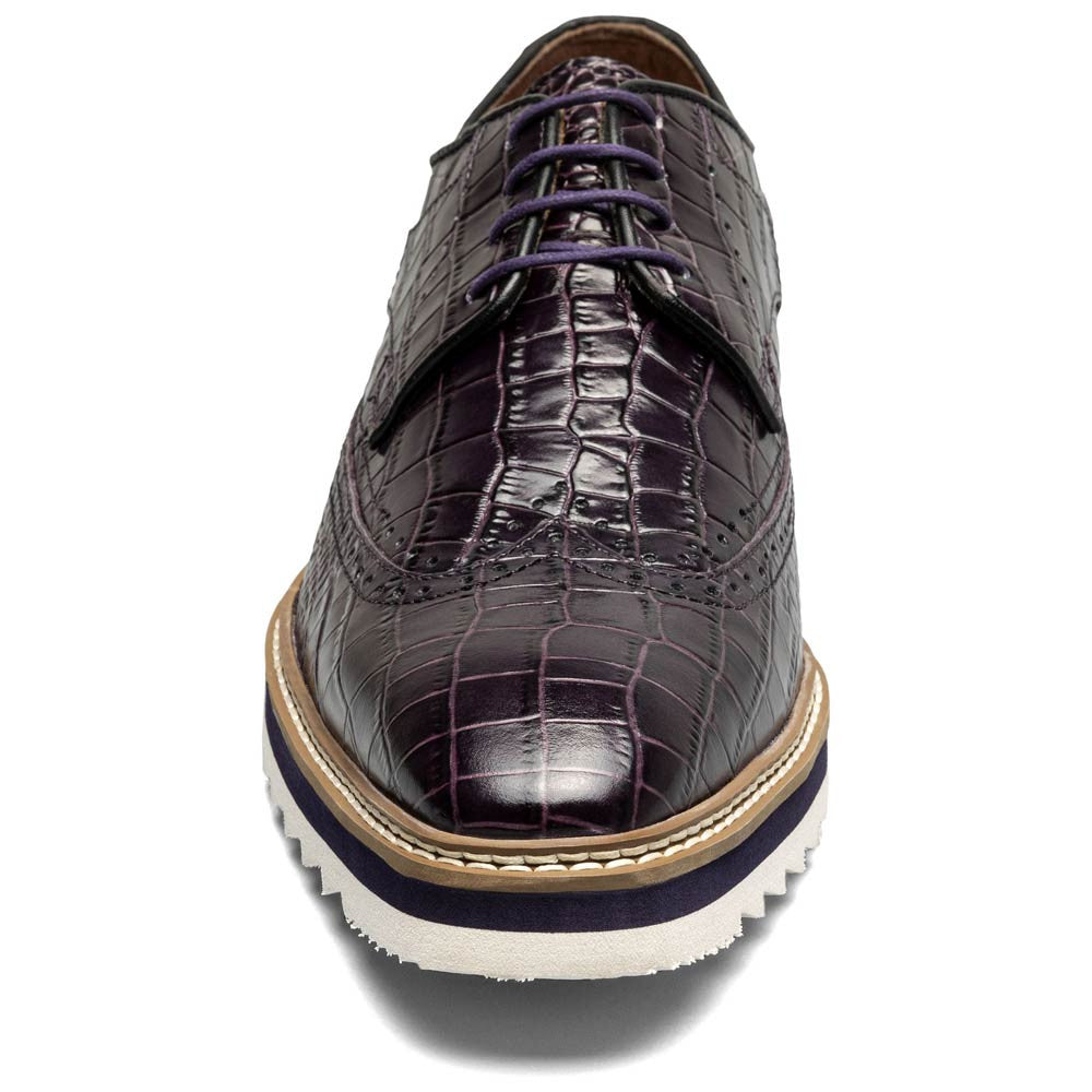 Alario Wingtip Oxford | Stacy Adams Dress Shoes in Purple for Men