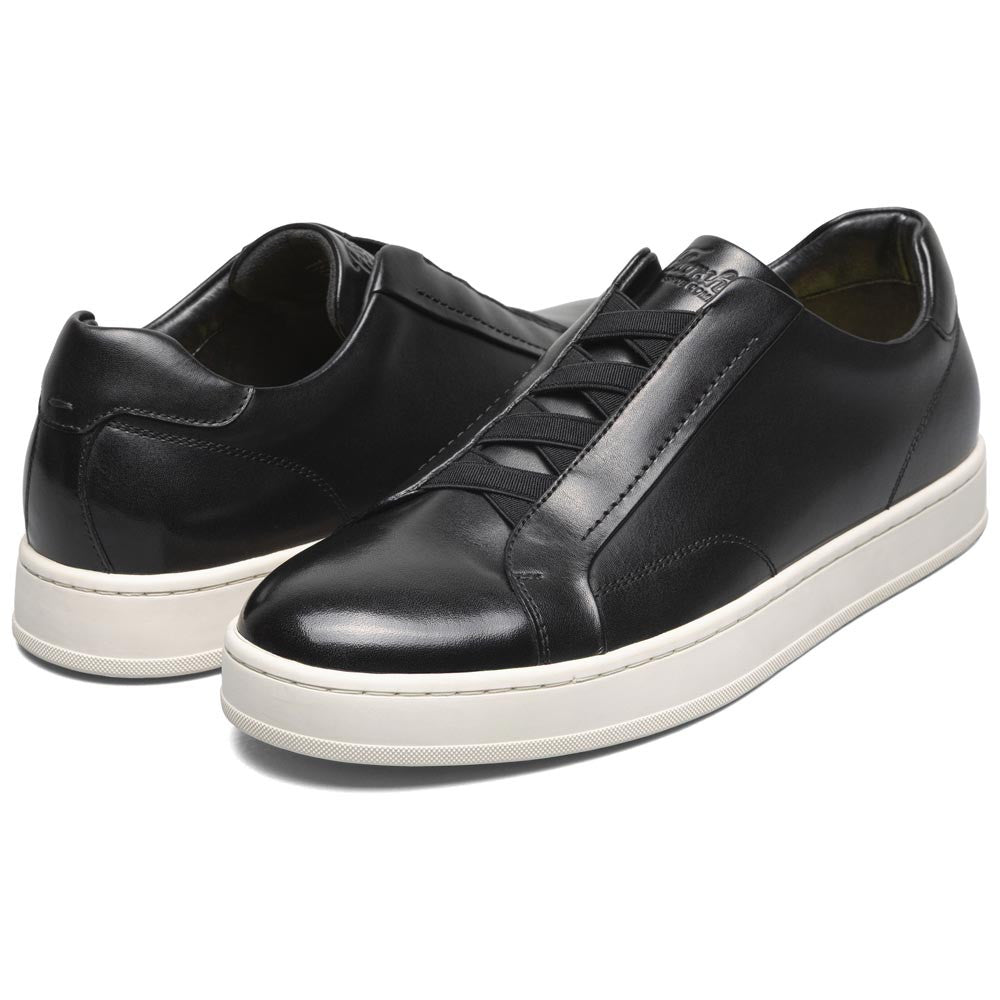 Monopoli Elastic Lace To Toe Sneaker | Florsheim Black Multi Dress Sneakers