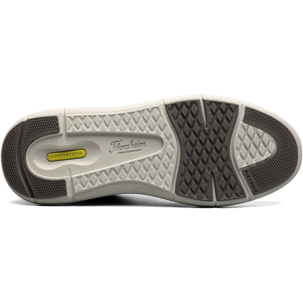 Florsheim Fleet Black Plain Toe Slip-On Men's Sneaker