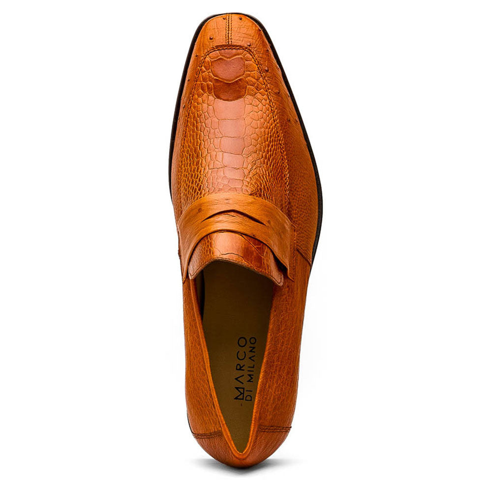 Marco Di Milano Fangio Cognac Penny Loafers