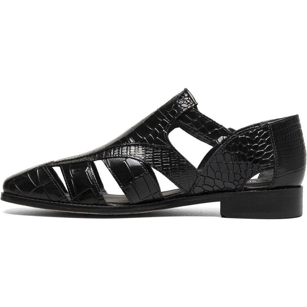 Stacy Adams Calandro City Sandal in Black