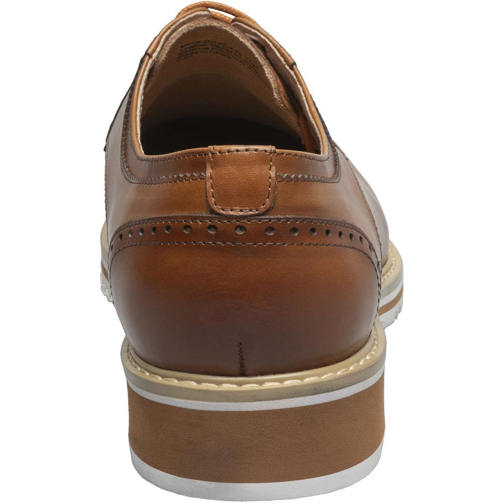 Stacy Adams Barringer Plain Toe Oxford in Tan