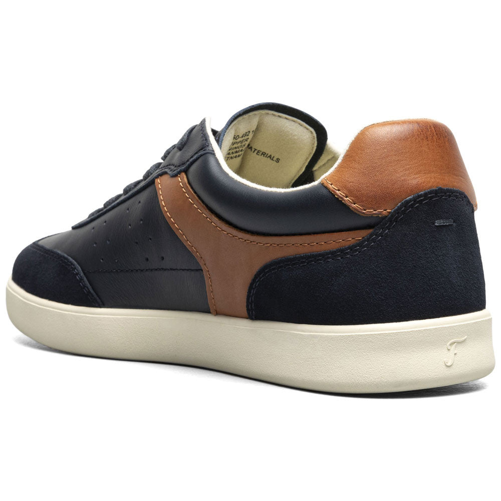 Pace T-Toe Lace Up Casual Sneaker | Florsheim Navy Dress Sneakers for Men