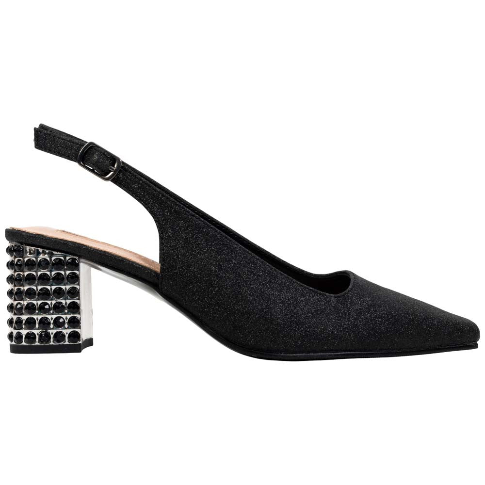 Lady Couture Natalie Pump 2” Heels in Black
