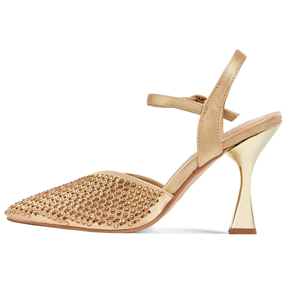Lady Couture Tango Pump 4” Heel in Gold
