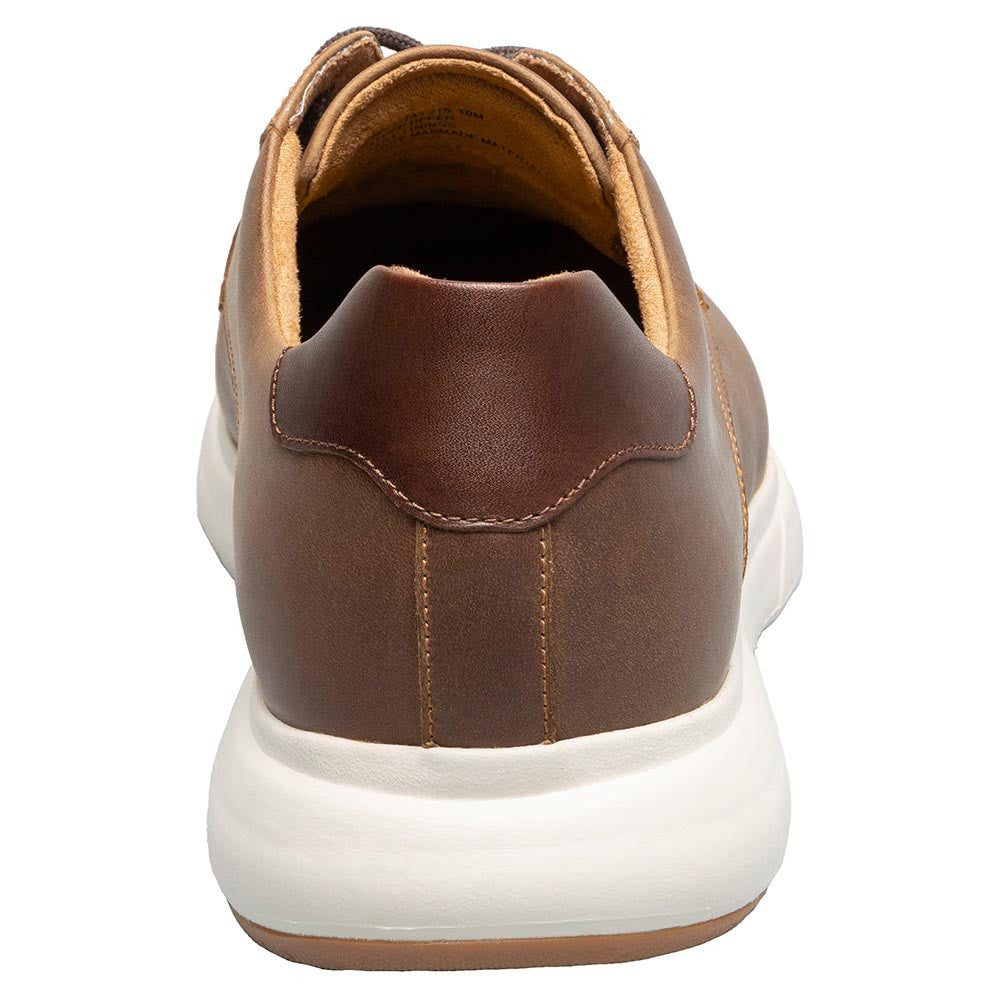Florsheim Dash Brown CH Smooth Leather Plain Toe Derby Casual Shoe (US Men Size)