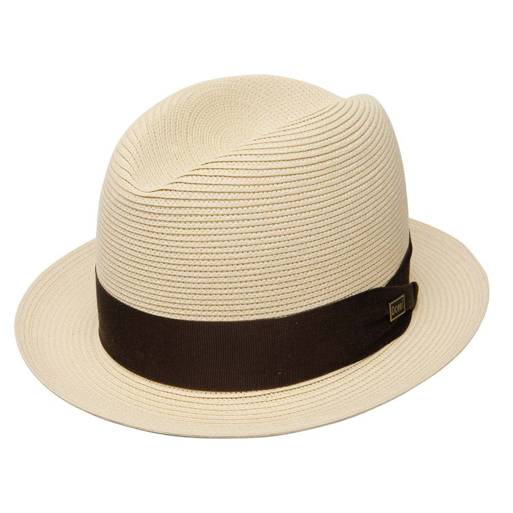 Dobbs Parker Sand Florentine Milan Synthetic Straw Dress Hat
