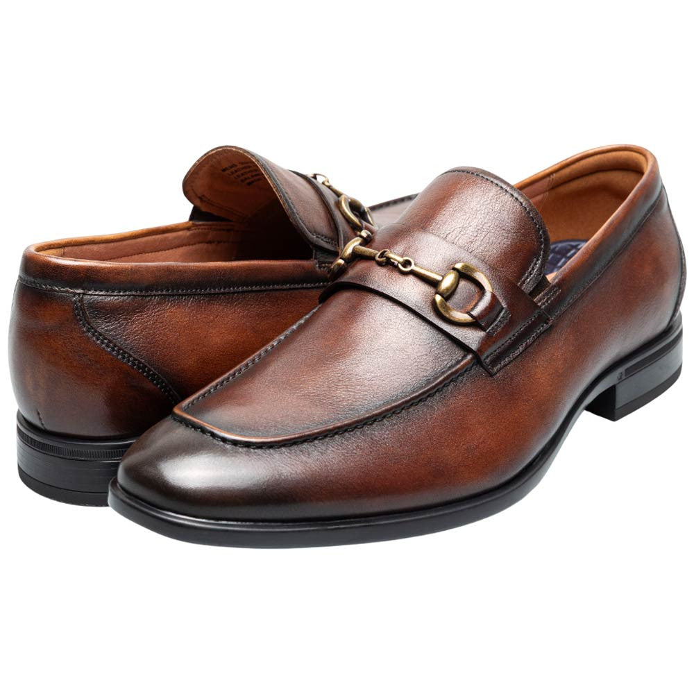 Florsheim Zaffiro Brown Moc Toe Bit Loafer II for Men