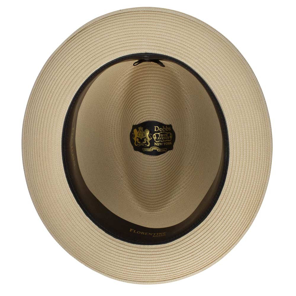 Dobbs Parker Sand Florentine Milan Synthetic Straw Dress Hat