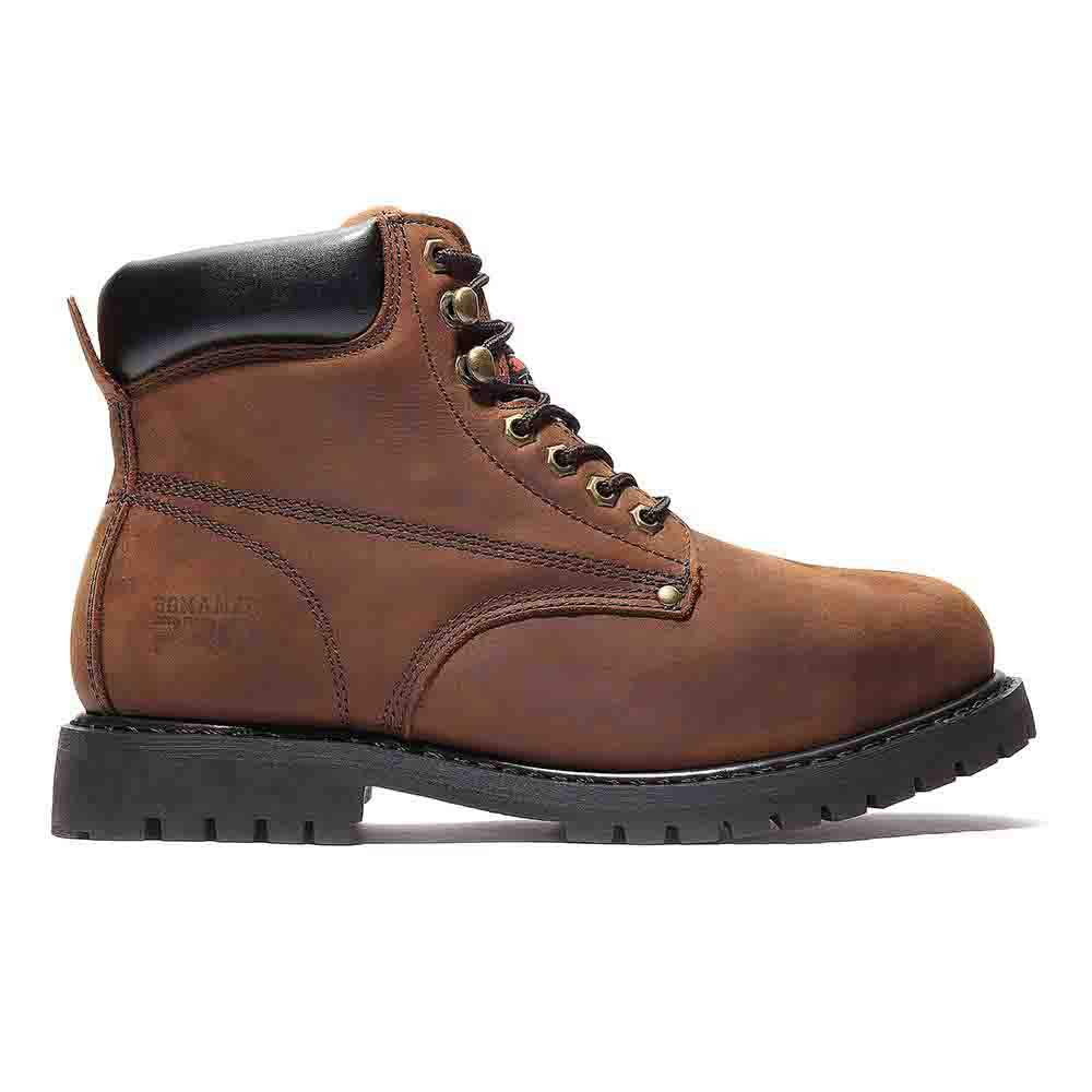 Bonanza Forester Pro 6" 3M™ Insulated Brown Nubuck Leather Mens Work Boot