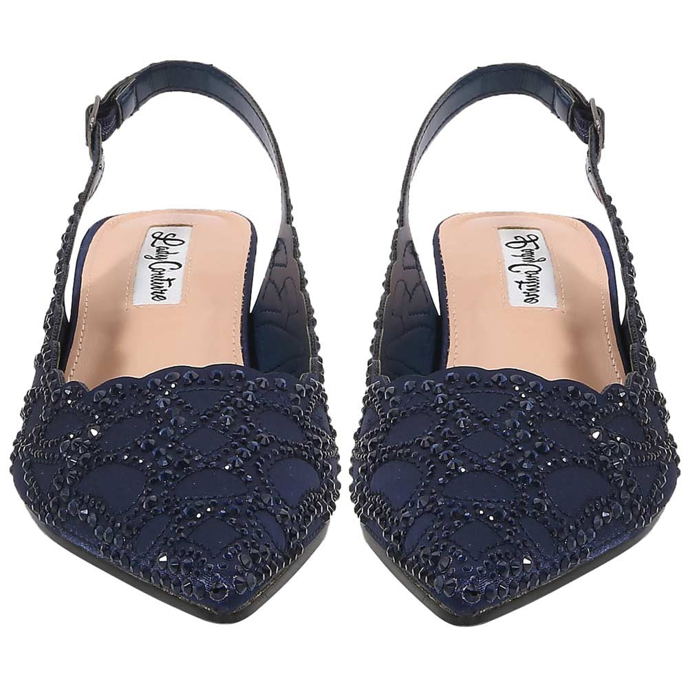 Lady Couture Kaite Pump 2" Heel in Navy