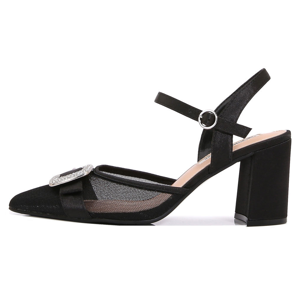 Lady Couture Bianca 3” Heel Pump in Black