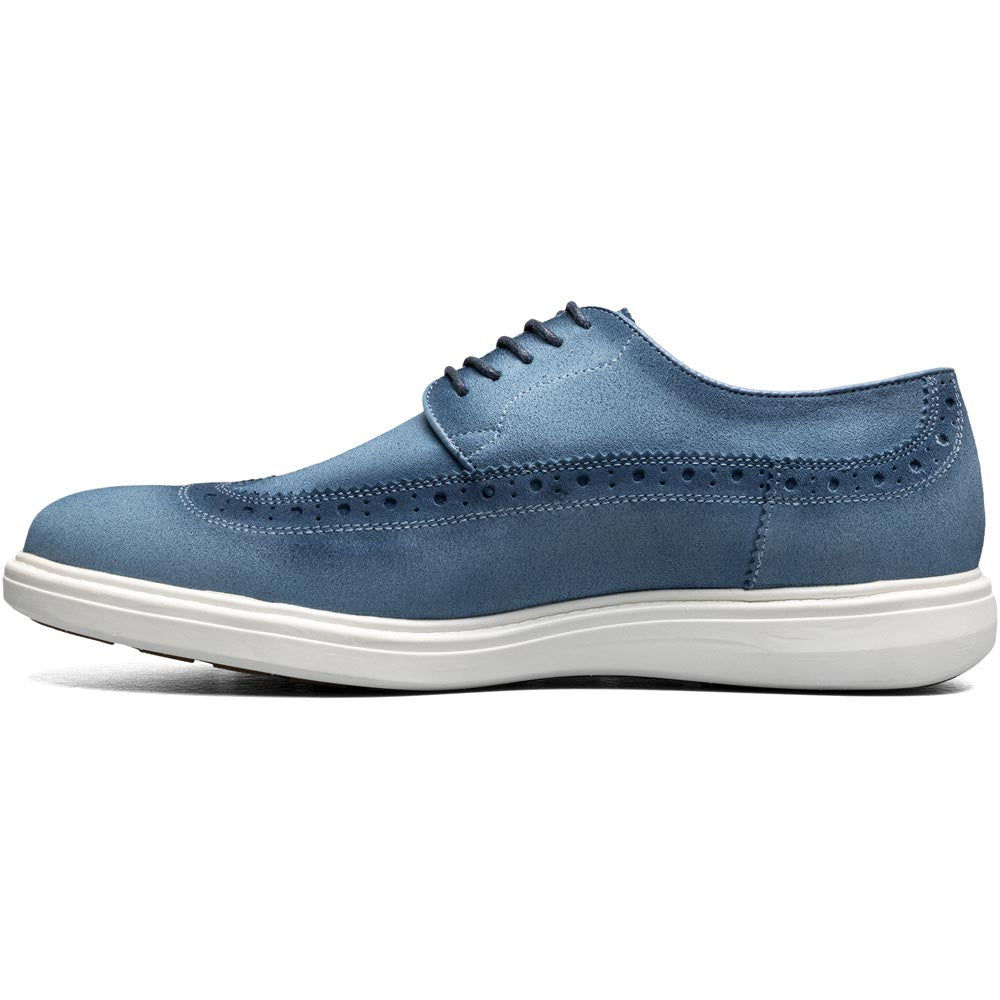 Stacy Adams Trudell Wingtip Lace-Up in Blue