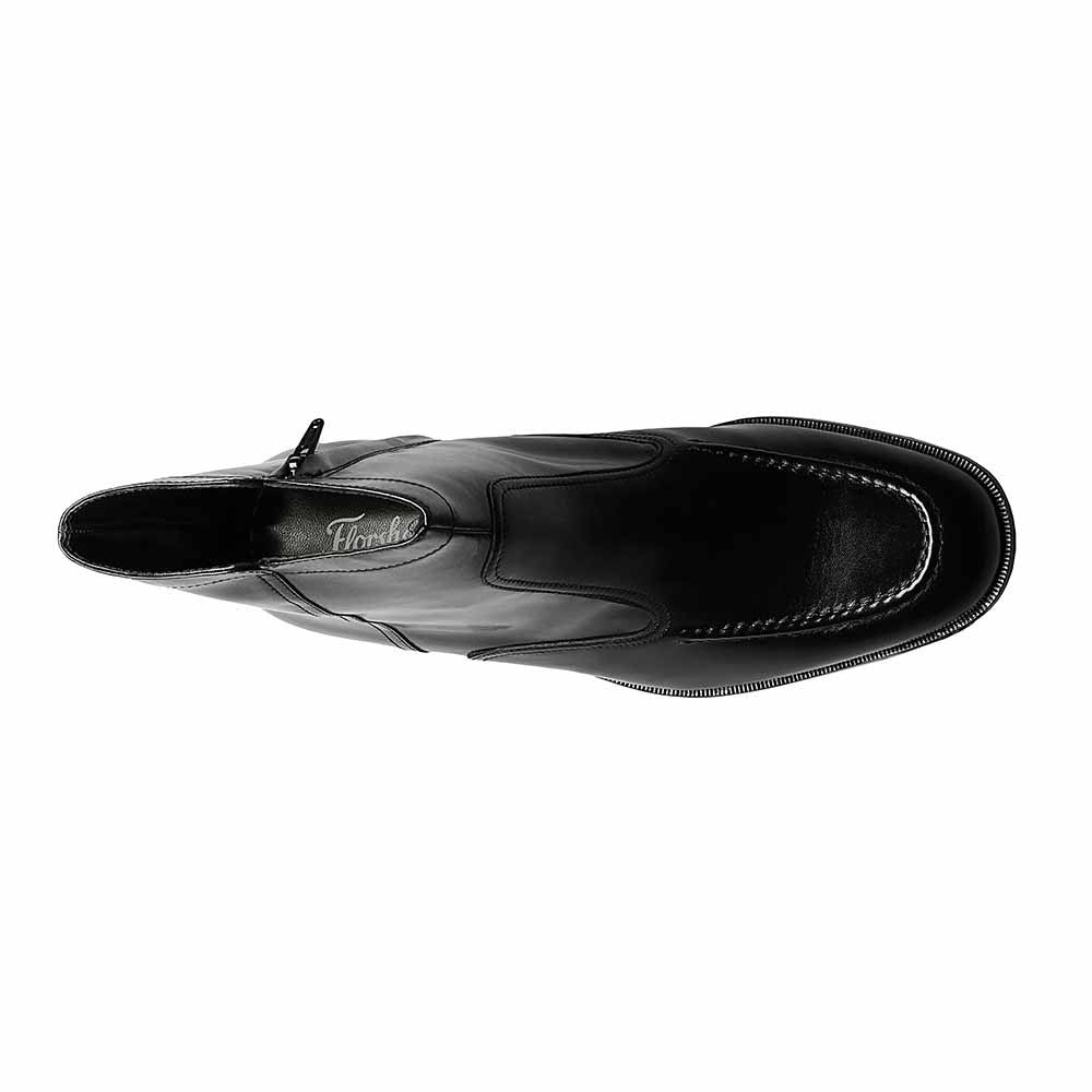 Florsheim Essex Zipper Black Moc Toe Boots