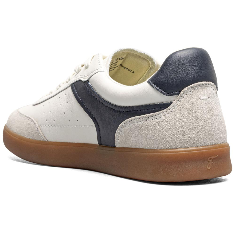 Pace T-Toe Lace Up Casual Sneaker | Florsheim Bone Multi Dress Sneakers for Men