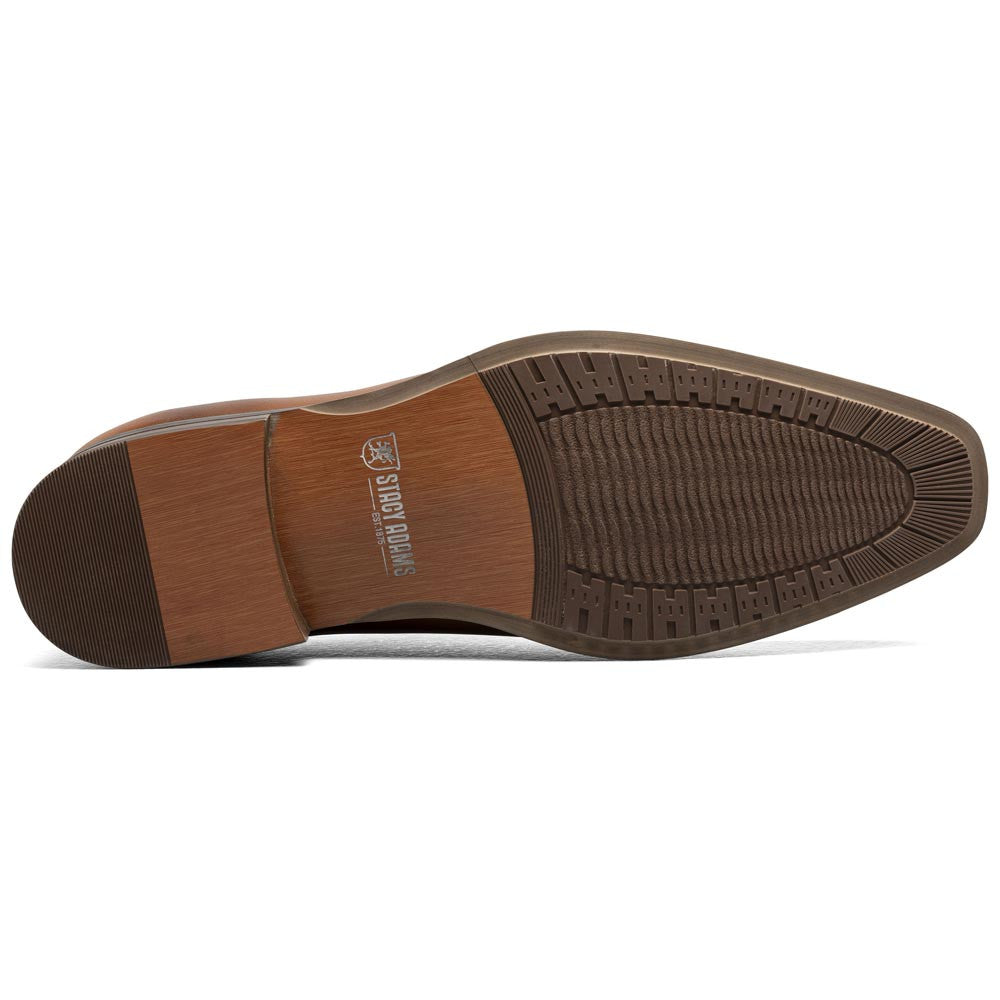 Hallquist Plain Toe Oxford | Stacy Adams Dress Shoes in Toffee for Men