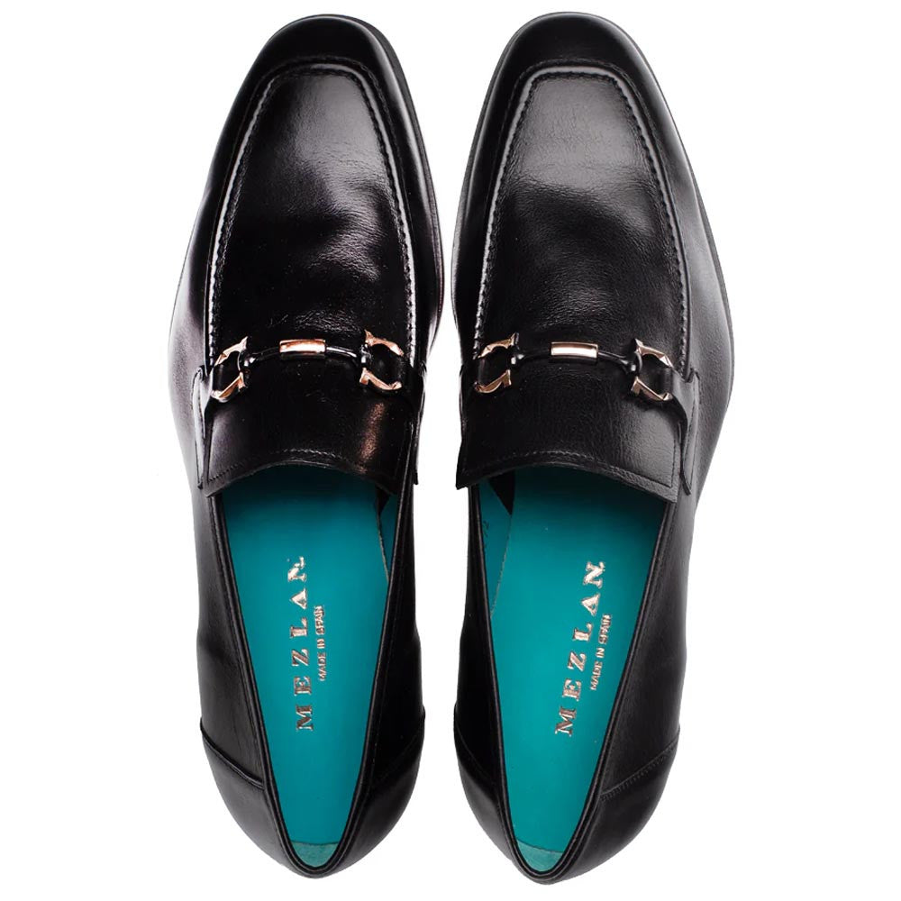 Mezlan Men’s Rios Flex Ornament Loafer in Black