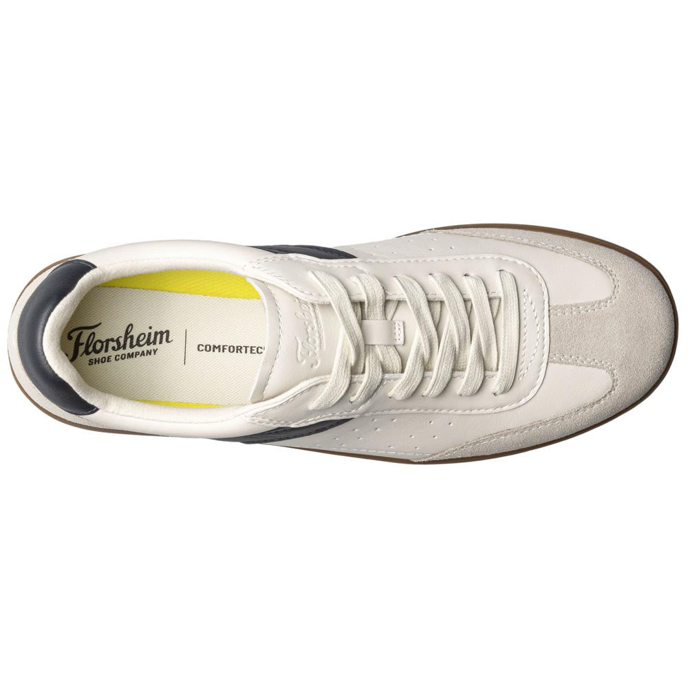 Pace T-Toe Lace Up Casual Sneaker | Florsheim Bone Multi Dress Sneakers for Men